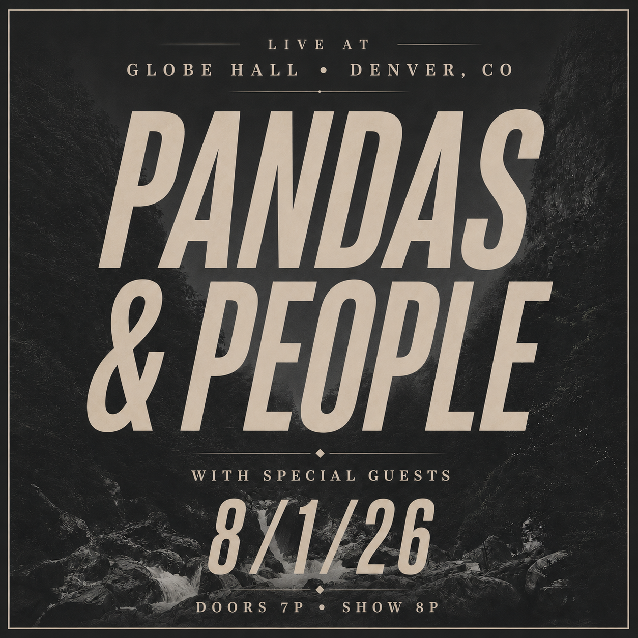 WILL CALL TICKETS - Globe Hall Headline 8/1/26