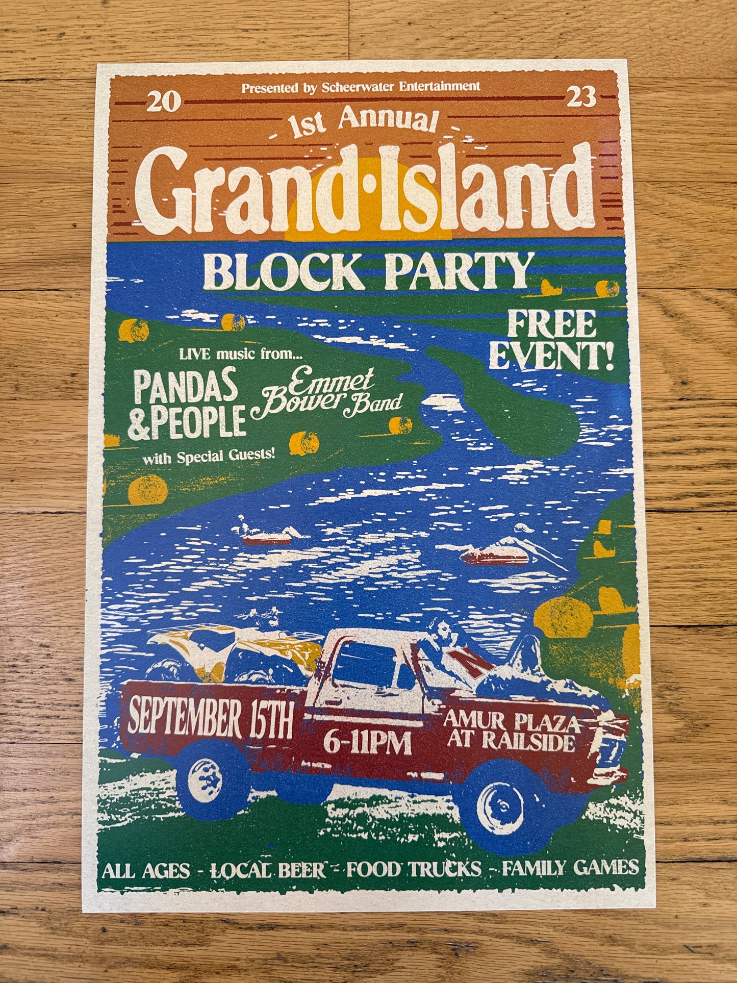 Block Party Poster 2023